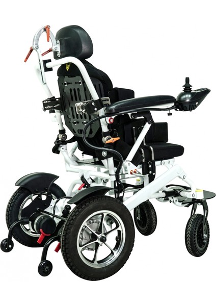 Çocuk Akülü Tekerlekli Sandalye | Hafif Yapılı Tilt Fonksiyonlu Kompakt Model S458 modelleri