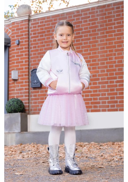 Kız Çocuk Sim Baskılı Tütü Etek MNT25K240