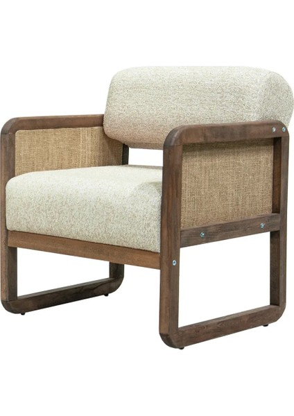 Alaves Hazeran Jüt Çay Seti Ceviz Ahşap,sütlü Kahve (1 Adet Ikili Berjer 1 Adet Tekli Berjer) fırsatları