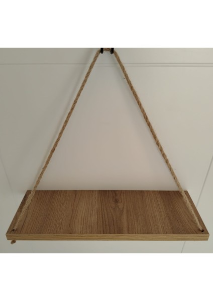 Halatlı Duvar Rafı Renkli 14CM x 40CM fırsatları