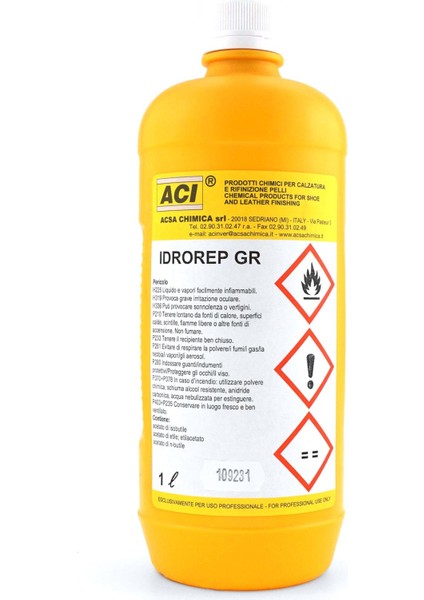 Acı Idrorep gr Profesyonel 1 Litre Su Itici ve Deri Yüzey Koruyucu
