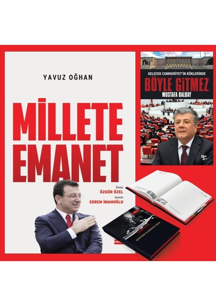 Millete Emanet ve Böyle Gitmez - Ciltli 2026 Ajanda