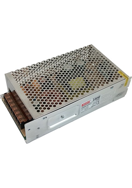 240W 12V 20A IP67 Dış Mekan LED Trafo – 3 Yıl Garantili (JLV-12240K)
