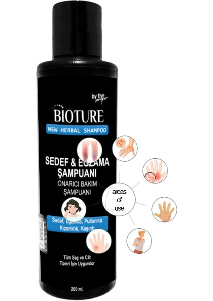 Egzamaya Uyuzluğa Kaşıntıya Sedefe 1 Adet 200ML Şampuan