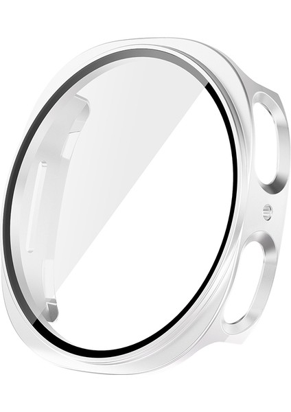 Samsung Galaxy Watch 8 44mm Sert PC Kasa ve Ekran Koruyucu Zore Watch Gard 38