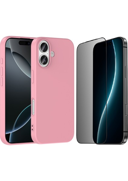 iPhone 17 Kılıf Zore Mara Lansman Kapak + Hayalet Ekran Koruyucu