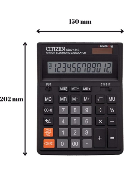 Citizen Cmb1201-Bk Hesap Mak. indirimleri