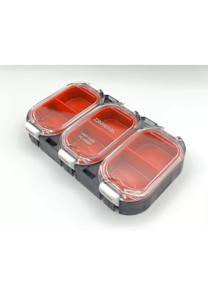 Unit Case UC-600DP 6 Bölmeli Balıkçı Kutusu Red Smoke fiyatları