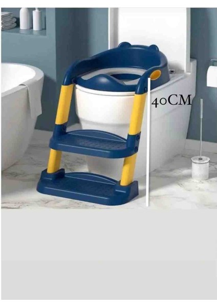 Merdivenli Tuvalet Adaptörü. Bebek Tuvalet Eğitimi Merdivenli Tuvalet Adaptörü