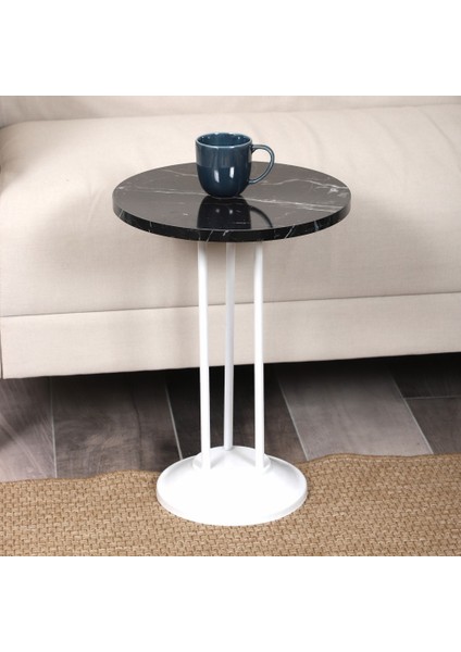 Marbella Zigon Sehpa Mdf Tabla Alt Mekanizma Demir Beyaz Renk modelleri