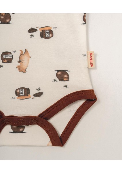 Honey Bear Tema Yarım Kol Badi fiyatları