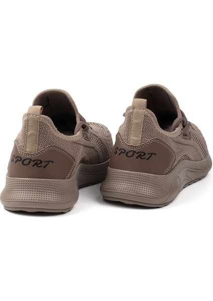 Erkek Bej Sneaker Spor Ayakkabı Rahat Hafif Günlük fırsatları