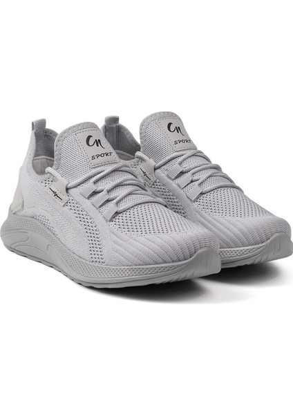 Erkek Buz Siyah Sneaker Spor Ayakkabı Rahat Hafif Günlük