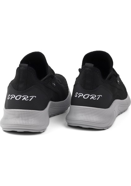 Erkek Siyah Beyaz Buz Sneaker Spor Ayakkabı Rahat Hafif Günlük fırsatları