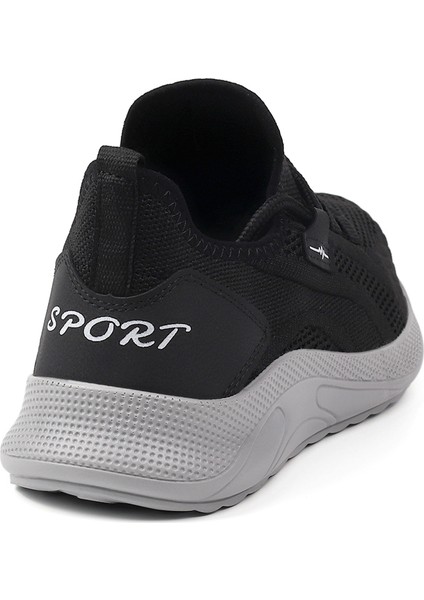 Erkek Siyah Beyaz Buz Sneaker Spor Ayakkabı Rahat Hafif Günlük indirimleri
