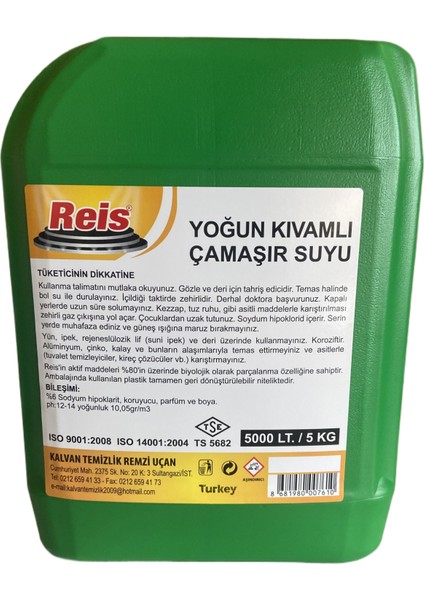 Kıvamlıçamaşır Suyu