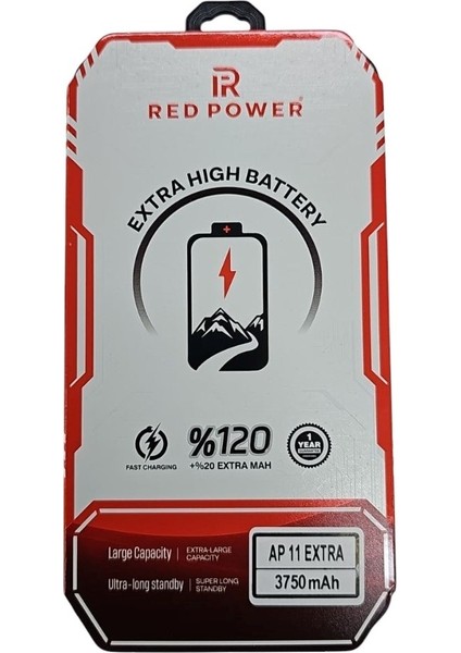 Red Power Iphone 11 Batarya Pil Güçlendirilmiş 3750MAH fiyatları