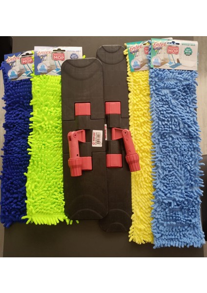 Mikrofiber Makarna Mop ve Mop Aparatları Seti (50 cm ve 60 Cm) fiyatları