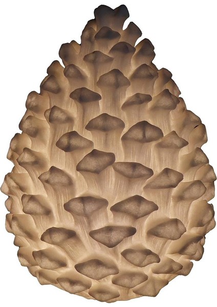 Polyester Kozalak Masa Lambası GLR-24S6069LW