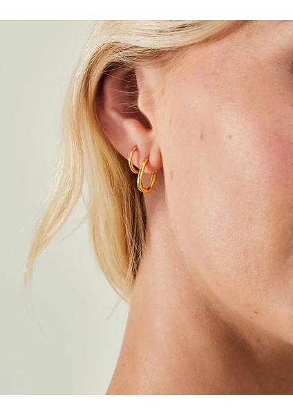 Z Diktörgen Küpe Altın Kaplama fırsatları