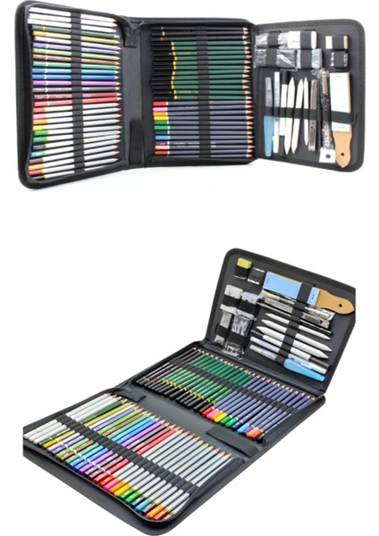 Keep Smiling Çizim ve Boyama Seti 75’li+ Eskiz Defteri A5 120 gr 50YP-ÇIZIM Defteri 180 gr A5 20 Yp fırsatları