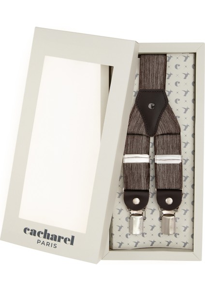 Erkek Kahverengi Pantolon Askısı 50307034-VR029