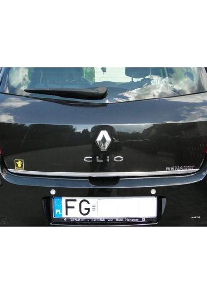 Renault Clio 3 Hb Krom Bagaj Alt Çıtası P.çelik 2006-2012 Arası