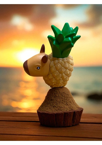 Brainrot Karakter Figür / Ananasini Heyecan Verici Canlı Renkler