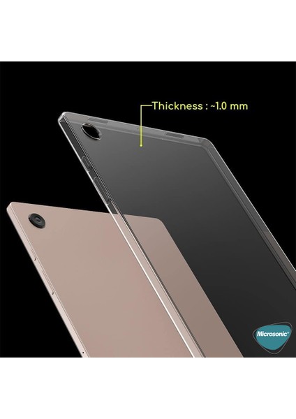 Samsung Galaxy Tab S10 Lite Kılıf Transparent Soft Şeffaf