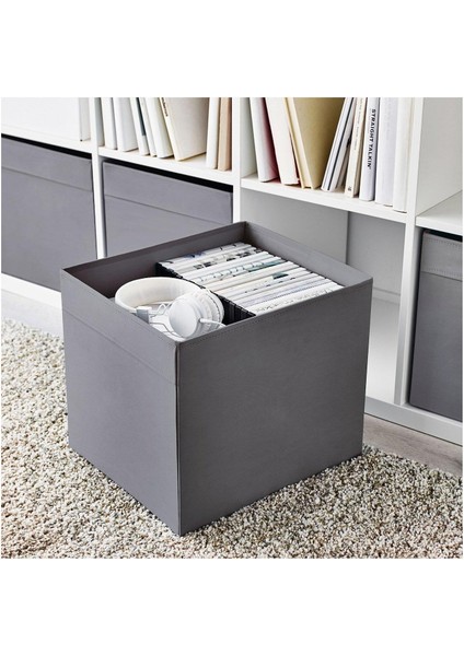 Dröna Kutu Koyu Gri 33X38X33 cm