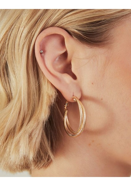 Twist Halka Küpe modelleri