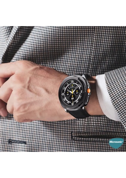 Samsung Galaxy Watch 8 Classic 46MM Kılıf Matte Premium Slim Watchband Titanyum