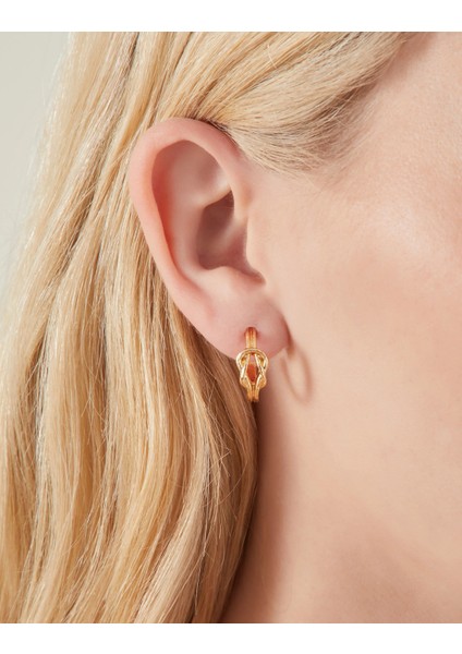 Halka Inicili Küpe Set x 6 fırsatları