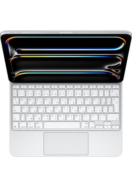 iPad Pro (M4) 11'' Için Magic Keyboard - Arapça - Beyaz MWR03AT/A fiyatları