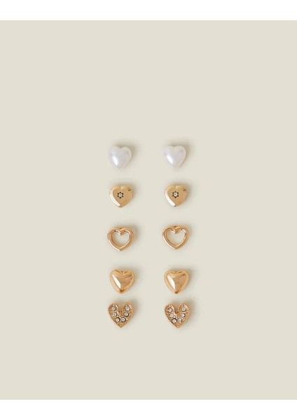 Kalpli Küpe Set x 5