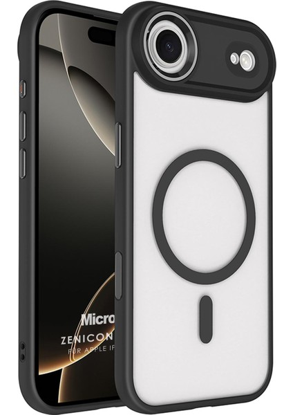 Apple iPhone 17 Air Kılıf Zenicon Magsafe Siyah