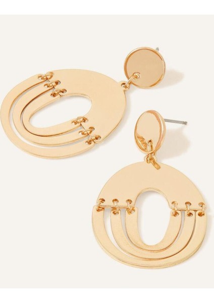 Oval Metal Cut Out D Gold fiyatları