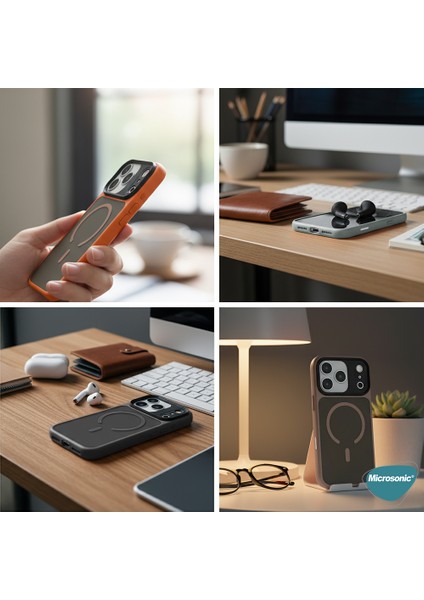 Apple iPhone 17 Pro Max Kılıf Epicon Magsafe Kahverengi fiyatları