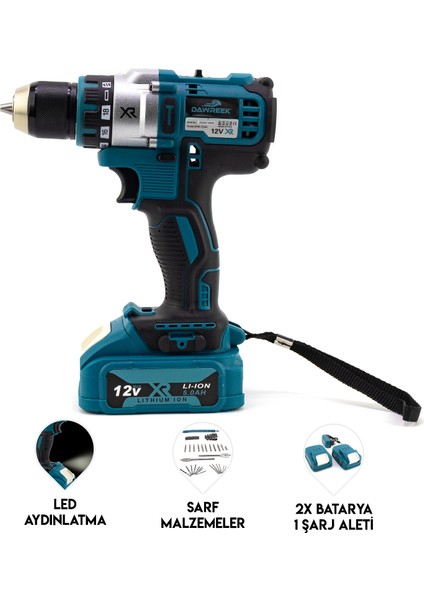 10MM Çelik Mandren Vidalama MK3P