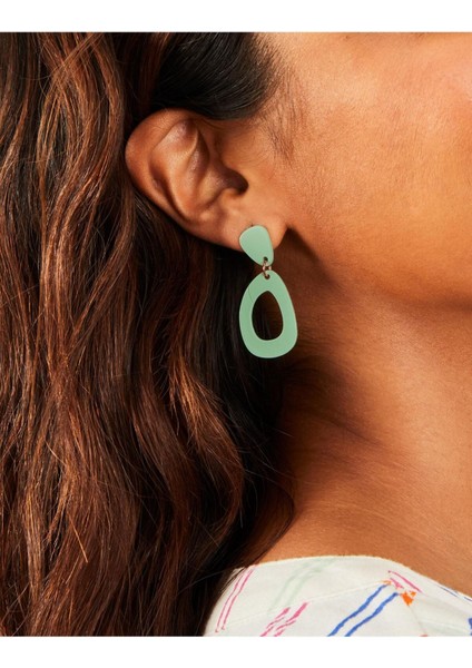 Matte Mınt Oval Green