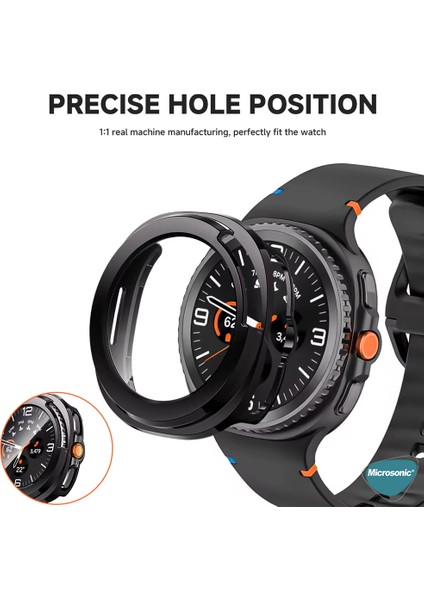 Samsung Galaxy Watch 8 Classic 46MM Kılıf Matte Premium Slim Watchband Gümüş fırsatları