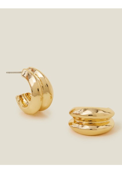 Double Mini Halka Küpe modelleri