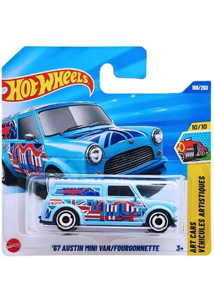 '67 Austin Mini Van - Mavi (1/64) 2025 Serisi