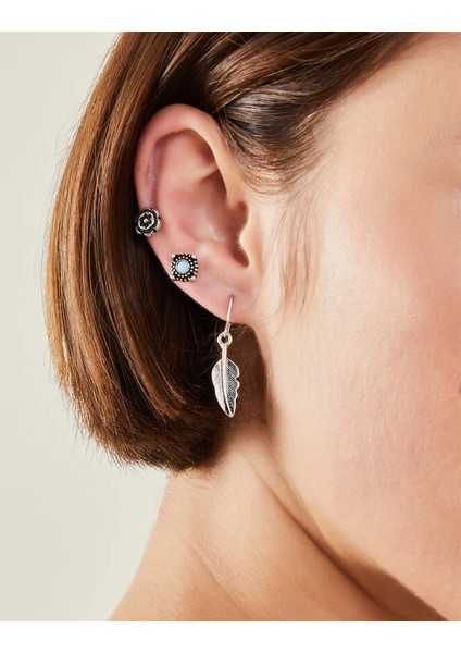 Tüylü Küpe Seti x 5 modelleri