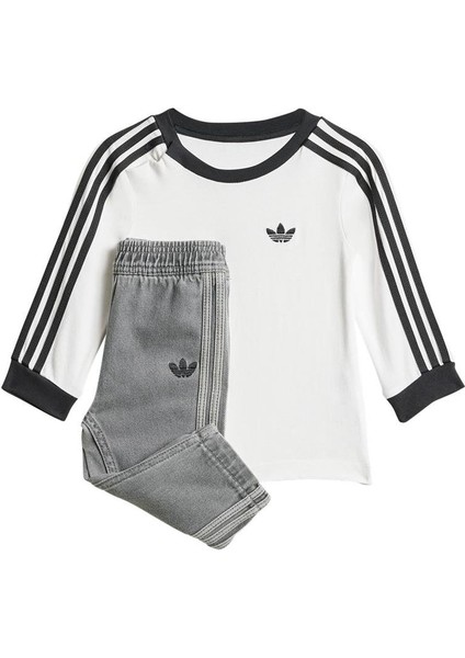 Originals JW5312 Denim Long Sleeve Tee Set Kids