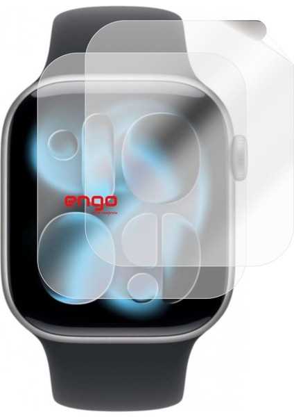 Apple Watch Series 11 42MM Tpu Ekran Koruyucu 2'li Şeffaf