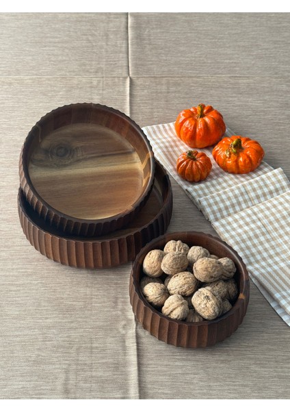 Akasya Kase Seti 3'lü