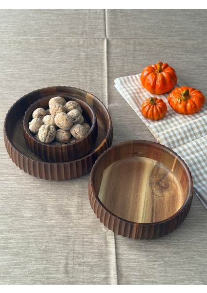 Akasya Kase Seti 3'lü modelleri