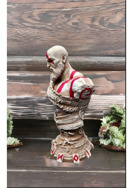 God Of War Kratos Figürü 20 cm Mermerit Biblo indirimleri