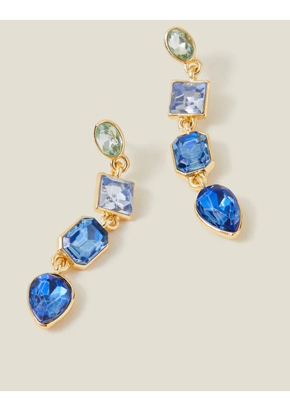 Electic Sallantılı Küpe Mavi